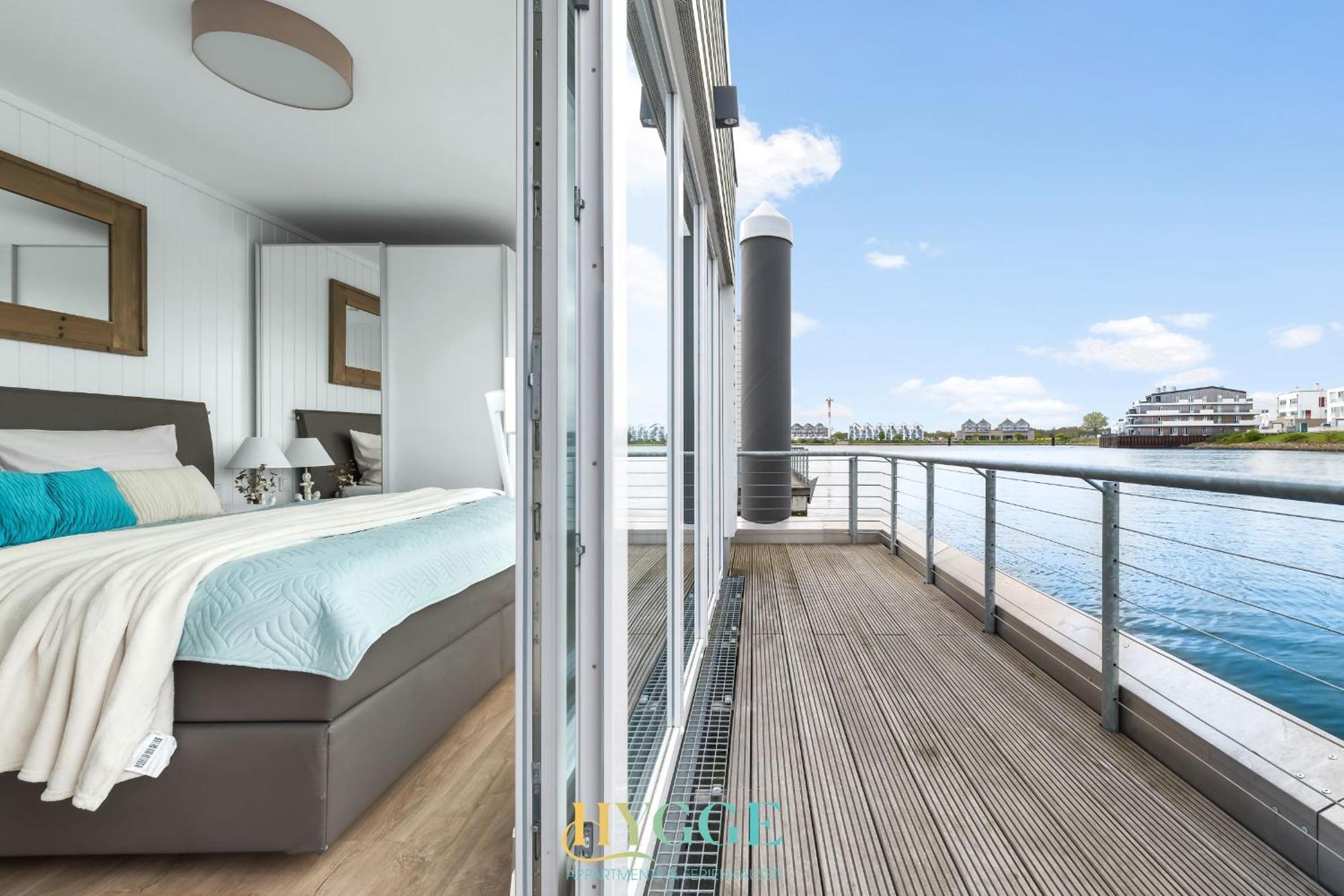 Schwimmendes Haus - An Bord Zwei Hotel Olpenitz Ngoại thất bức ảnh